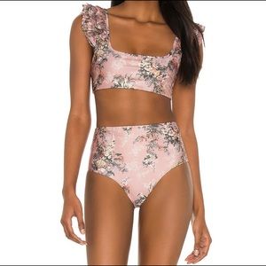 Beautiful Agua Bendita bikini top and bottom size small, fits like XS